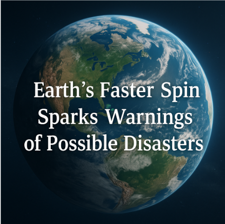 Earth’s Faster Spin Sparks Warnings of Possible Disasters